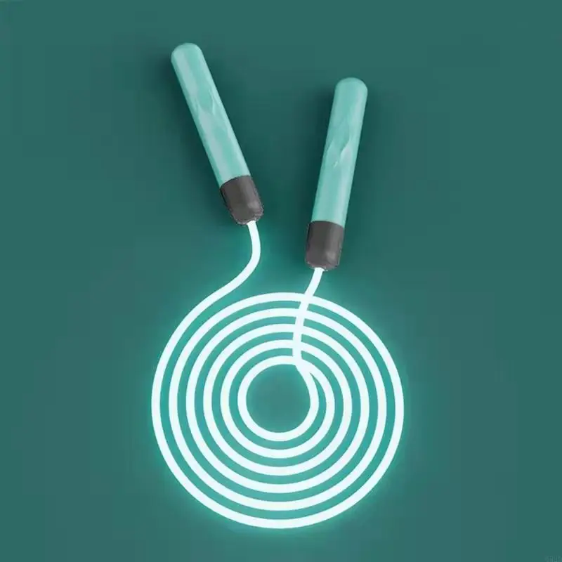 652D Skipping Rope Fitness Adjustable Night Glowing Skip Rope Exercise LED Jump