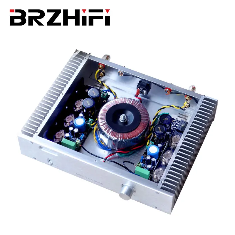 

BRZHIFI Wholesale A6 Class A Power Audio Amplifier 25W-35W*2 Close to Tube Amp Stereo Sound Speaker HiFi House Thearter Amp