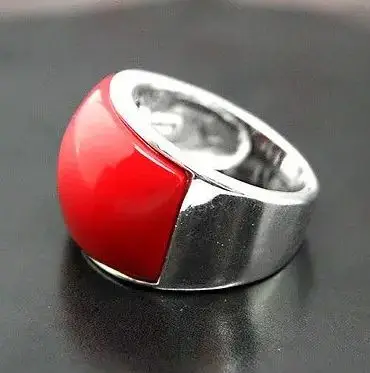 

Кольцо из серебра 9/10 пробы, 12 х16 мм