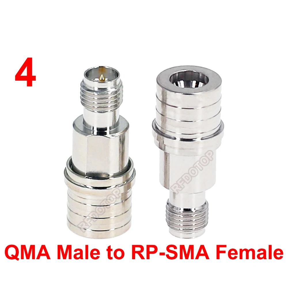 Adaptateur QMA vers SMA/RPSMA pour Drone FPV Antenne Connecteur