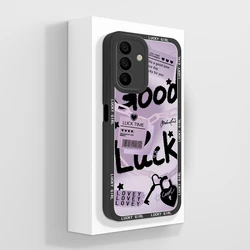Beautiful Prairie Lamb Pattern Soft Liquid Silicone Phone Case - Galaxy F17 5G (TYB967)