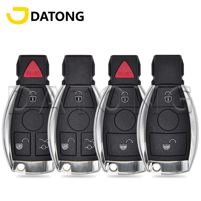 Datong World Car Remote Key Shell Case For Mercedes Benz BGA Type Non-Modified Key FIt For FBS3 FBS4 Replacement Housing Cover