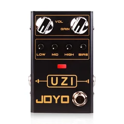 JOYO R-03 UZI Heavy Metal Distortion Pedal High Gain Electric Guitar Effect Pedal Between British and American Distortion