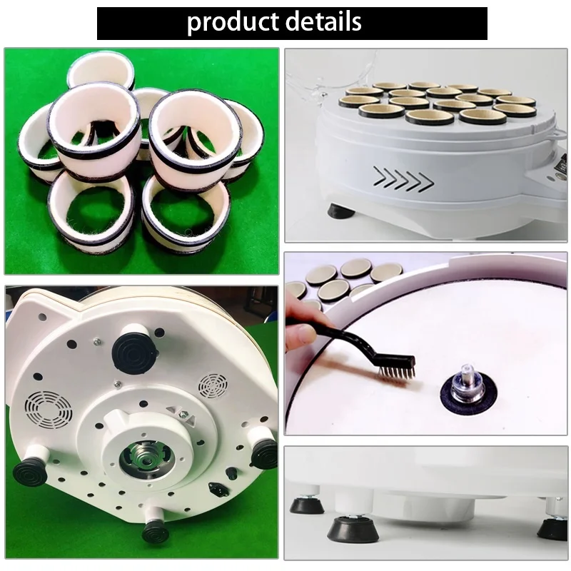 Low Price and High Quality New Design American 16 Pool Balls or English 22 Snooker Balls Clean & Polish Machine