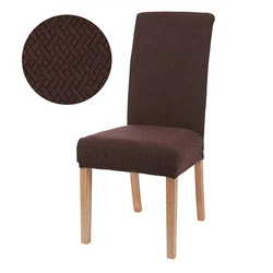 Premium Stretch Jacquard Dining Chair Slipcover for Events and Home Decor (06)