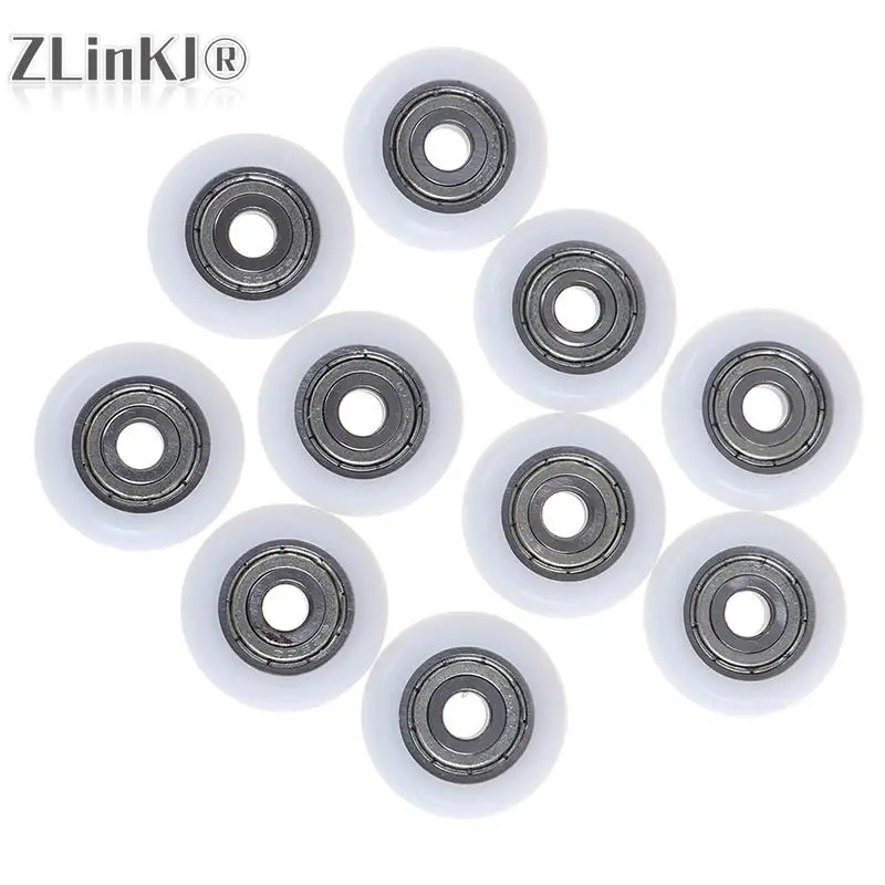 5/10pcs Sliding Shower Roller Wheel Plastic Door Replacement Roller Wheel Runner 21.5mm*6mm shower room accessories