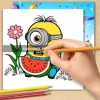 Happy Bold-easy Patterns Coloring Book for Adults Cute Drawing Book Perfect Gift for Party and Birthday 6