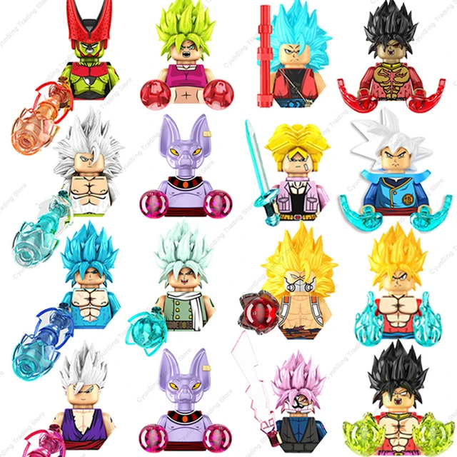 Minifigures Lego Dragon Ball  Lego Dragon Ball Super Son Goku - Z Blocks  Bricks Mini - Aliexpress