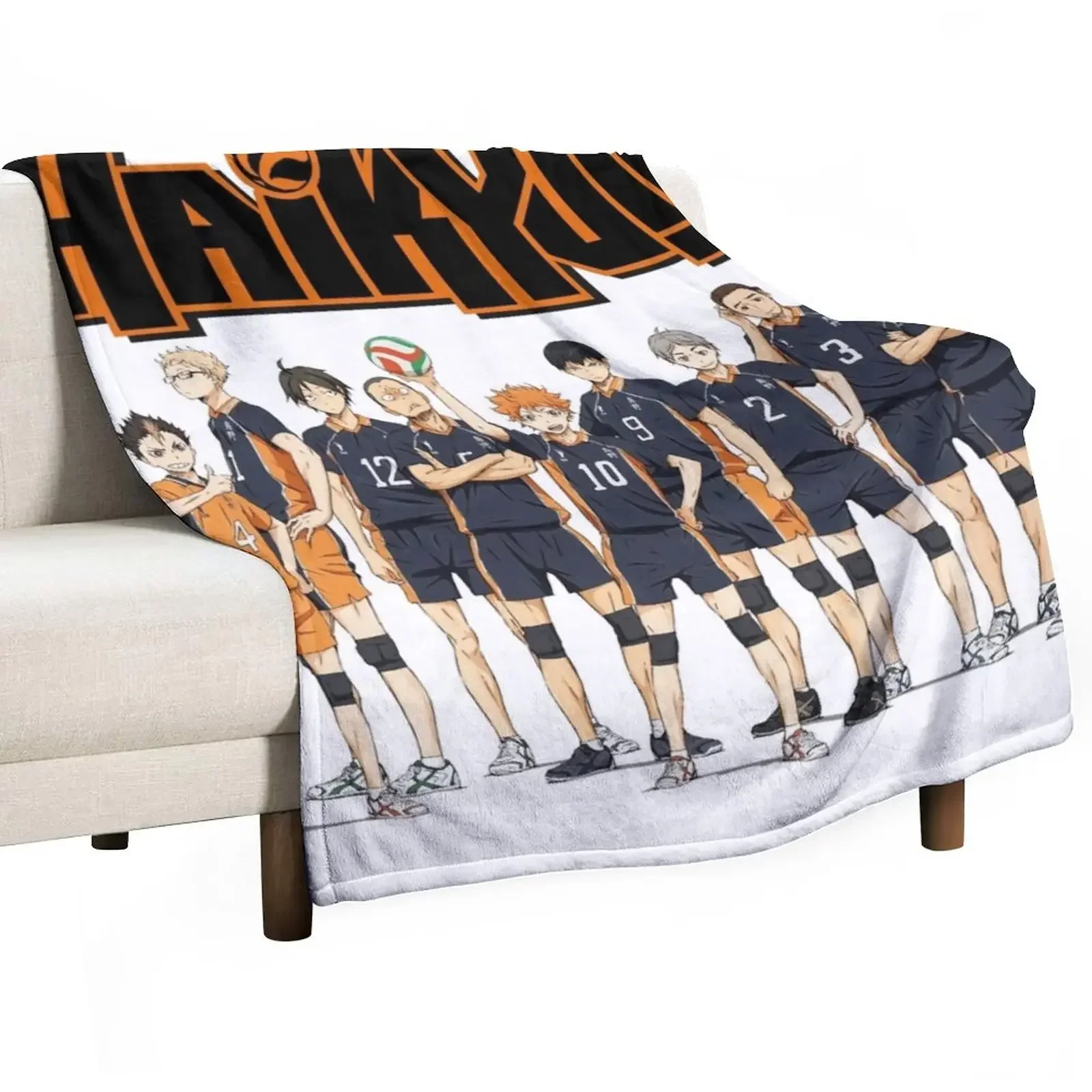 

Volleyball Anime Throw Blanket heavy to sleep Warm Blankets