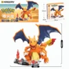 Original Keeppley Pokemon DIY Pikachu Blastoise Charizard Venusaur Mewtwo Gyarados Building Block Model Anime Doll Kids ToyGifts 5