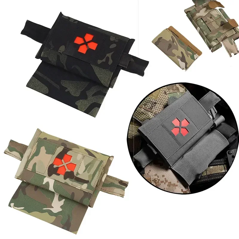 First Aid Kit Tactical Medical Kit MOLLE Rapid Deployment Survival Safety Emergency IFAK MOLLE PALS Waist Pack