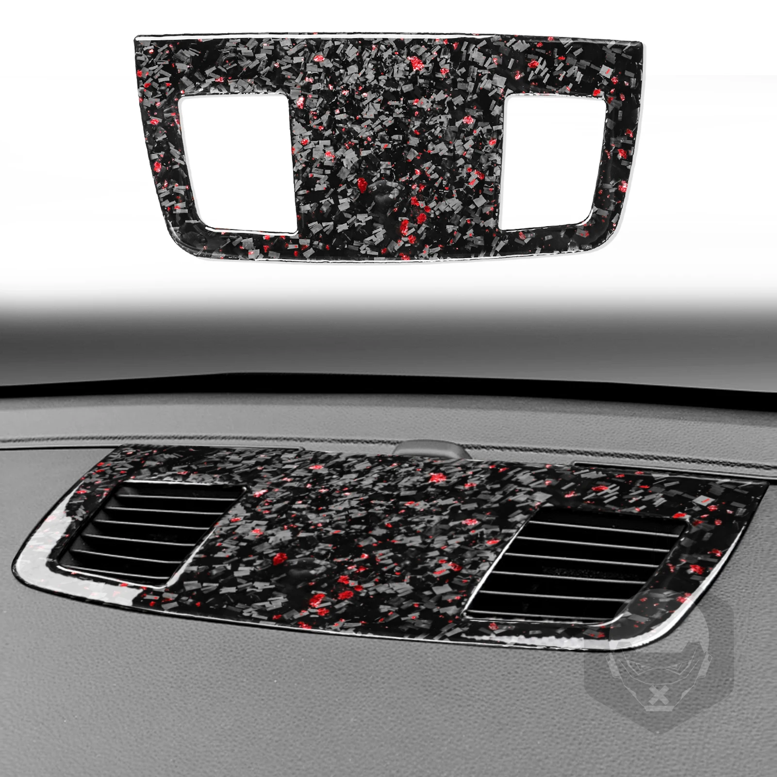 

for BMW3 series e90 2005-2012 Dashboard Air Outlet Panel Cover Trim Sticker Decal Car Interior Accessories Carbon Fiber