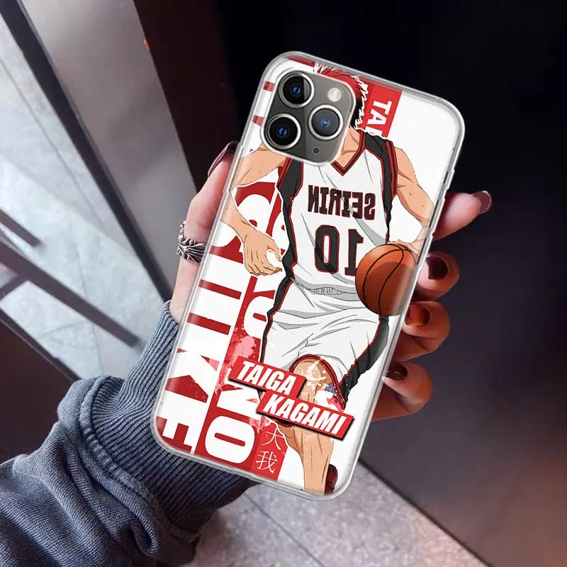 Kuroko Basketball Anime Soft TPU Back Cover Phone Case