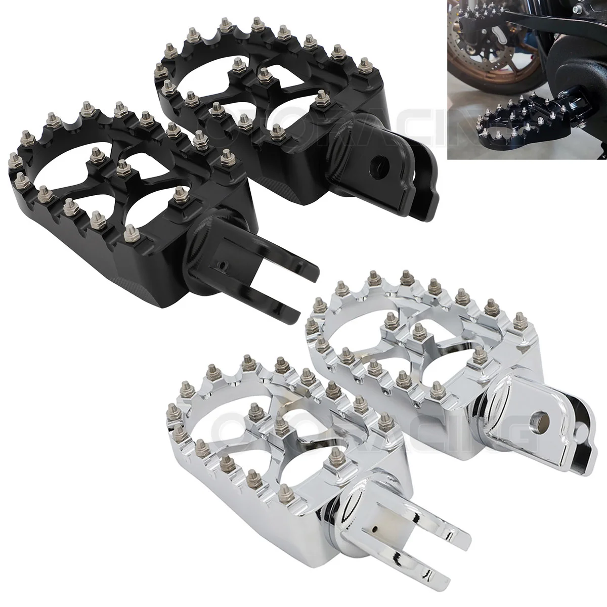 

Передние Подножки для мотоцикла, подножки для Harley Fat Boy Sport Glide Street Bob break FXDR 114 Low Rider 2018 2019 2020