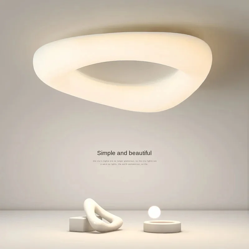 

Modern Minimalist Ceiling Lamp Bedroom Led chandelier Acrylic White Cloud Pendant lamp Nordic Dining Room Study Lighting Fixture