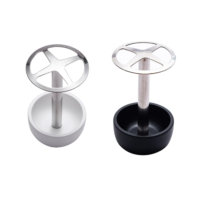 

Compacts Decorative Steel Toothbrush Holder Stand Vanitys Countertop with 4 Compartments Storage Barthroom N84C