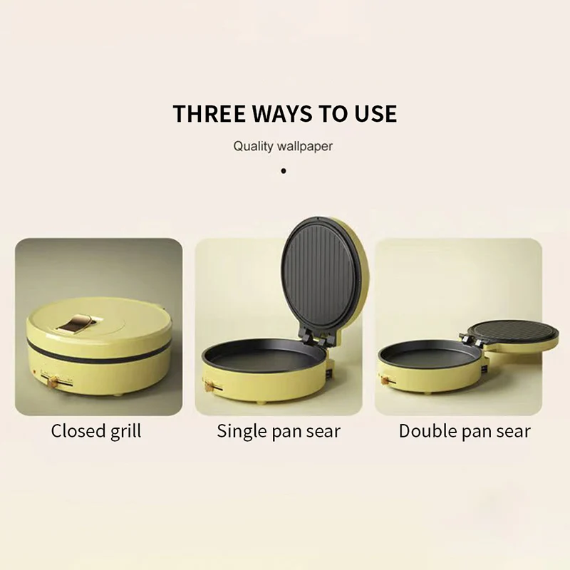 Multi functional household electric pancake maker with deep double-sided heatin pancake machine pancake pot pancake machine 5