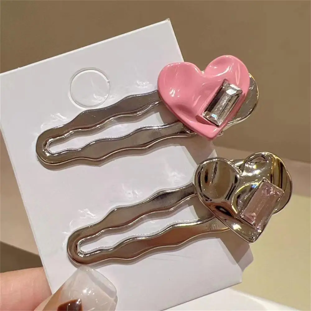 car engine start stop switch button cover tiger head design start button cover interior car styling decorative auto accessories Pink Heart Crystal Hair Clip Metal Wave Hairpin Sweet Y2K Girls Fashion Design Dopamine Hair Clip Headdress Hair Styling