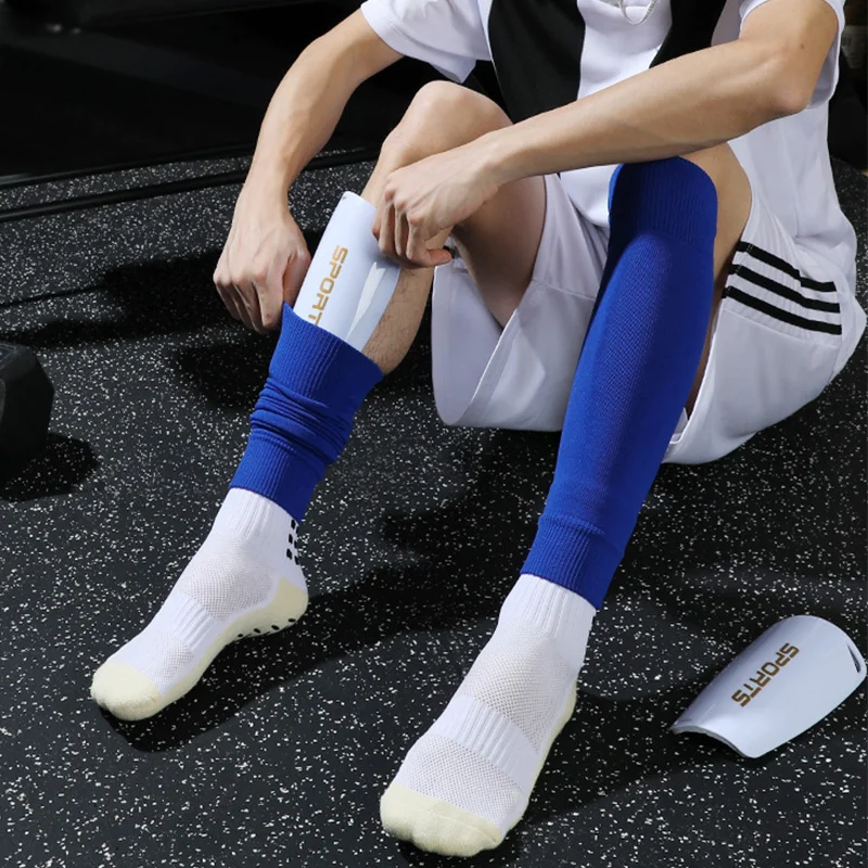 Sports Socks Football Socks Fitness Sports Socks Warmers Sock Leg 1 Football Sports Pair Adult Shin Men Guard Calf Socks Children Leg Brace Sock Compression Protection Gear