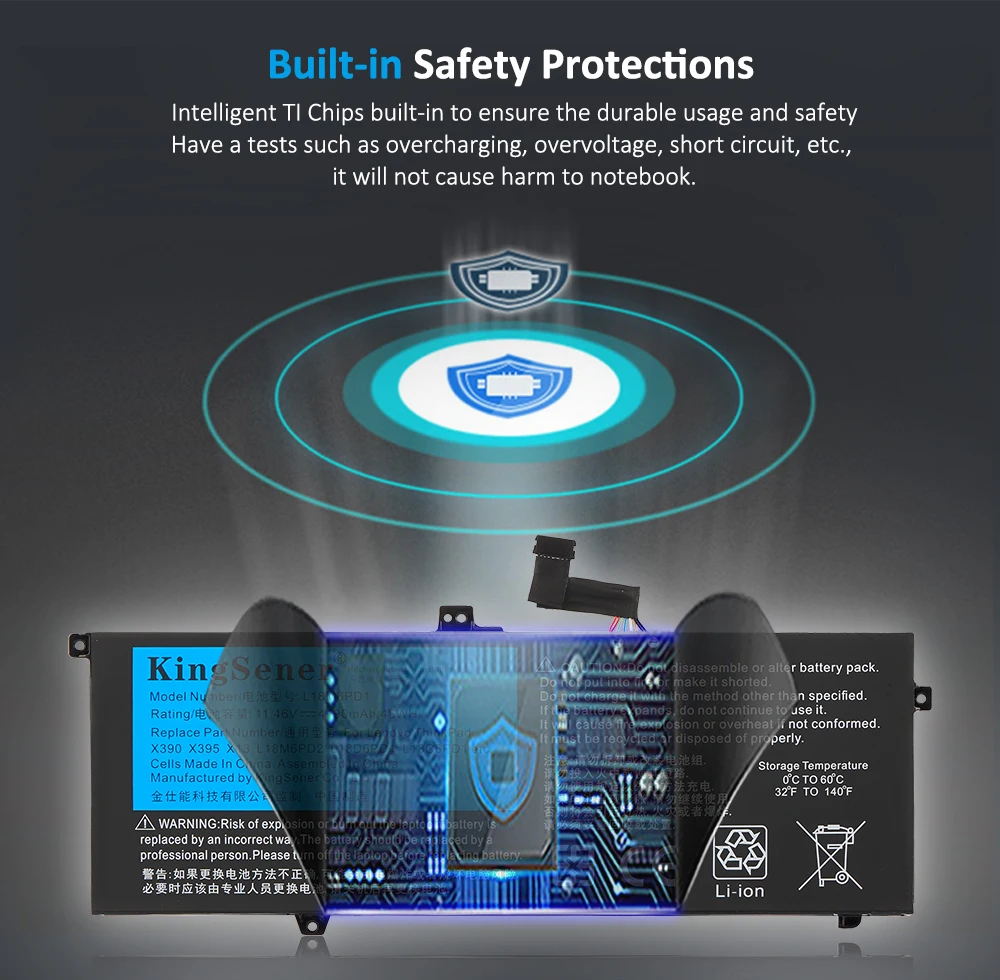 X13, L18C6PD1, L18L6PD1, 02DL017, SB10K97655, 02DL018, 48WH, 1 ° Gen