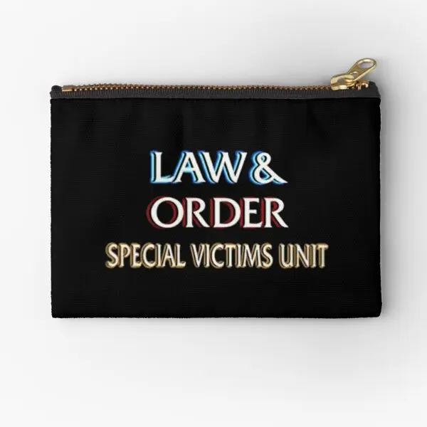 

Svu Logo 2 Zipper Pouches Small Cosmetic Storage Bag Pure Coin Wallet Pocket Women Key Packaging Men Socks Money Panties