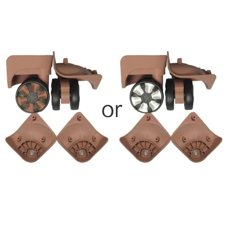 

1 pair A78 Suitcase Luggage Universal 360 Degree Swivel Wheels Repair Accessories Trolley Wheel Parts for Women Men