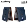Rfid Carbon Fiber Luxury Men Wallets Money Bag Slim Thin Man Card Holder Wallet for Men Small Short Purse credit card holder 4