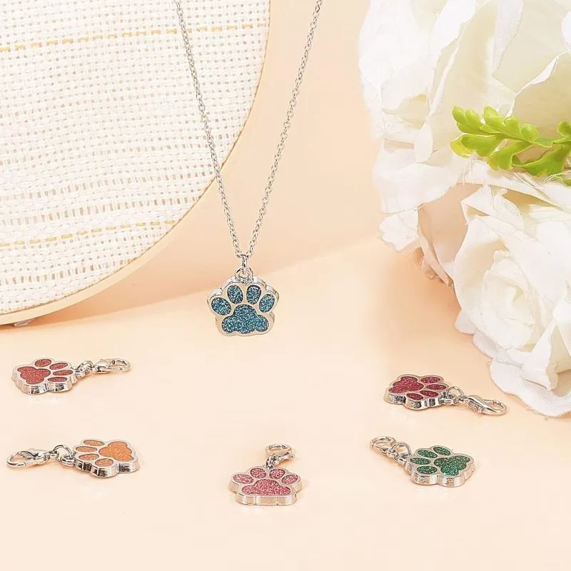 Crochet Stitch Markers Dog Paw Stitch Markers 8 Pcs