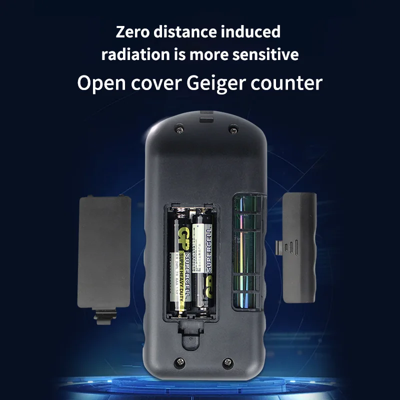F9000 Professional Nuclear Radiation Detector Geiger Counter Ionizing Radiation X-ray Beta Detect Personal Dose Alarm Tester