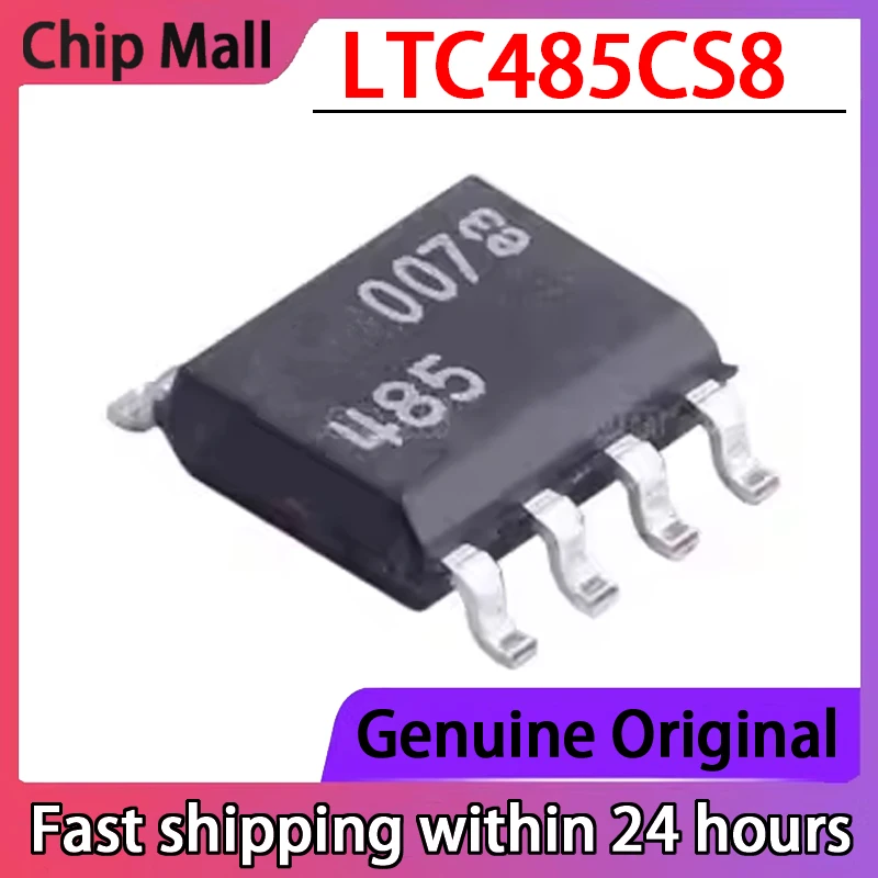 

10PCS NEW LTC485CS8 Screen Printed 485 Package SOP-8 Transceiver Chip