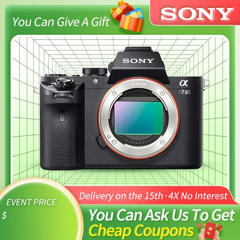 Sony A7 II Full Frame Mirrorless Camera Professional Compact Digital