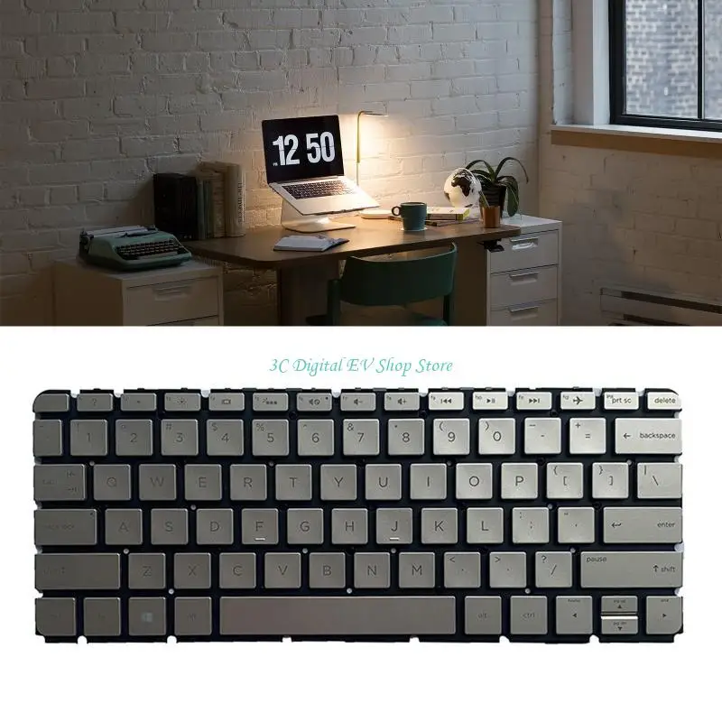 E74D für HPENVY 13-AB105TX 13-ab023TU 13-ab026TU Englische Laptop-Tastatur US-Layout – Detail 10