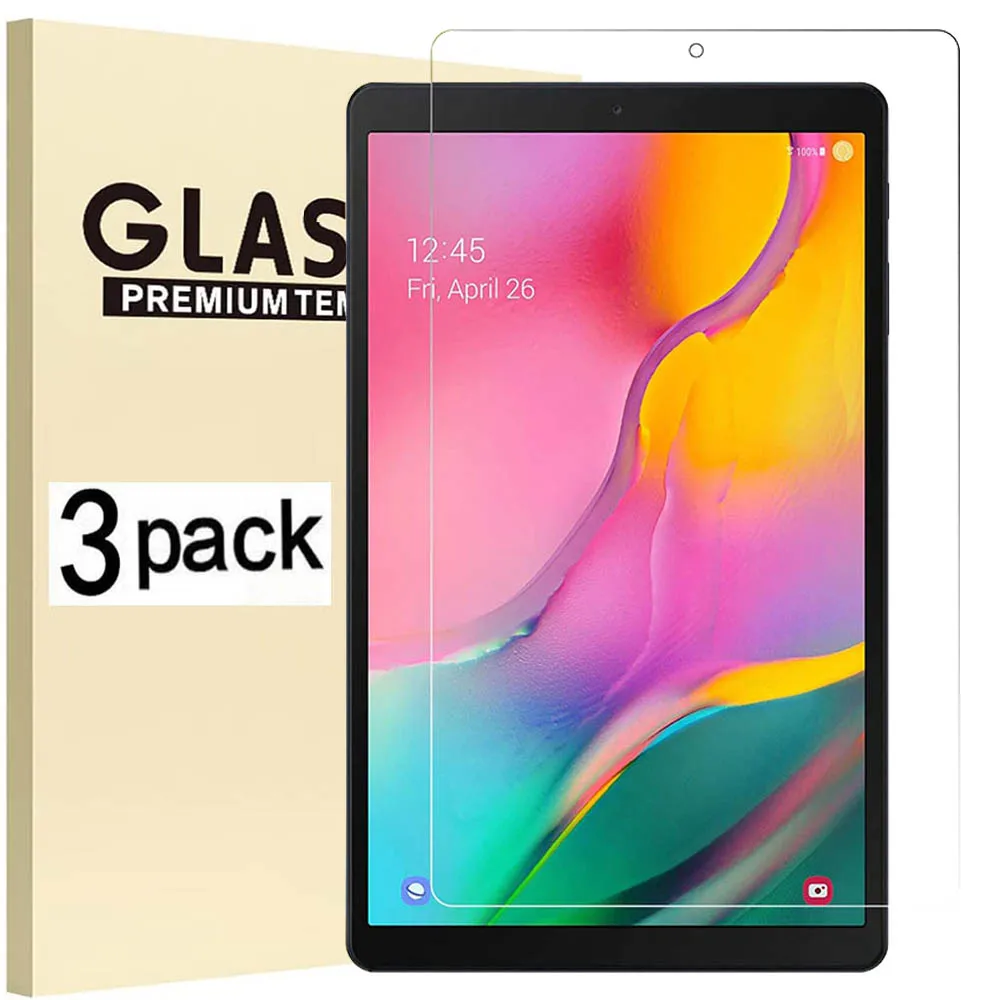(3 Confezioni) Vetro Temperato Per Samsung Galaxy Tab A 10.1 2019 Sm-T510 Sm-T515 T510 T515 T517 Protezione Dello Schermo Del Tablet