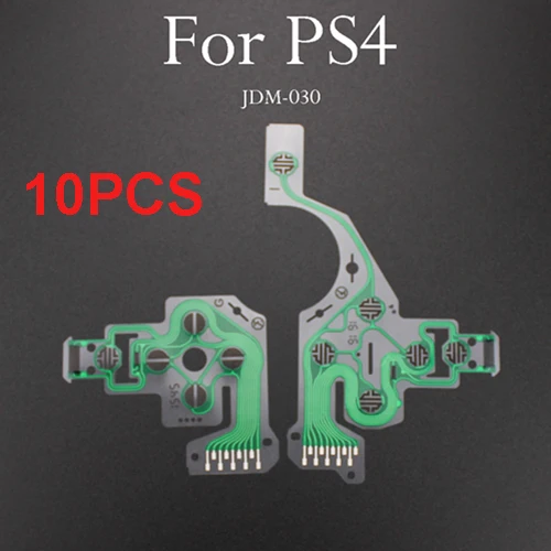 Vista 9 de 10 Uds película conductora teclado Cable flexible botones PCB placa de circuito de cinta para PS4 4 Pro Slim JDM JDS 001/011/030/040/050