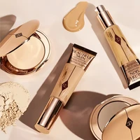 Baume à lèvres Charlotte Tilbury, Poudre fixante pour le visage, Texture délicate, Fond de teint liquide impeccable, Cosmétiques, Spray fixateur hydratant 6