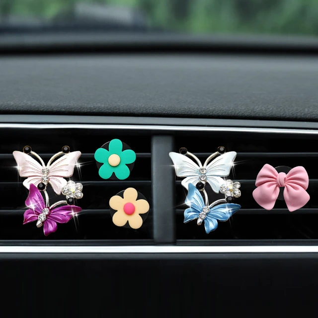 Clips de ventilation pour climatiseur de voiture, 10 pièces, Clips de parfum,  accessoires automobiles - AliExpress