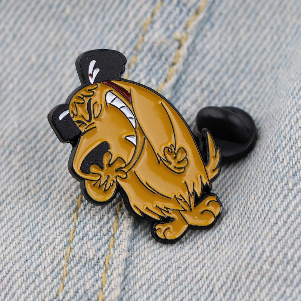 Cute Dog Enamel Pins Animals Cartoon Brooch Clothes Backpack Lapel Badges Fashion Jewelry Accessories For Kids Friends Gifts