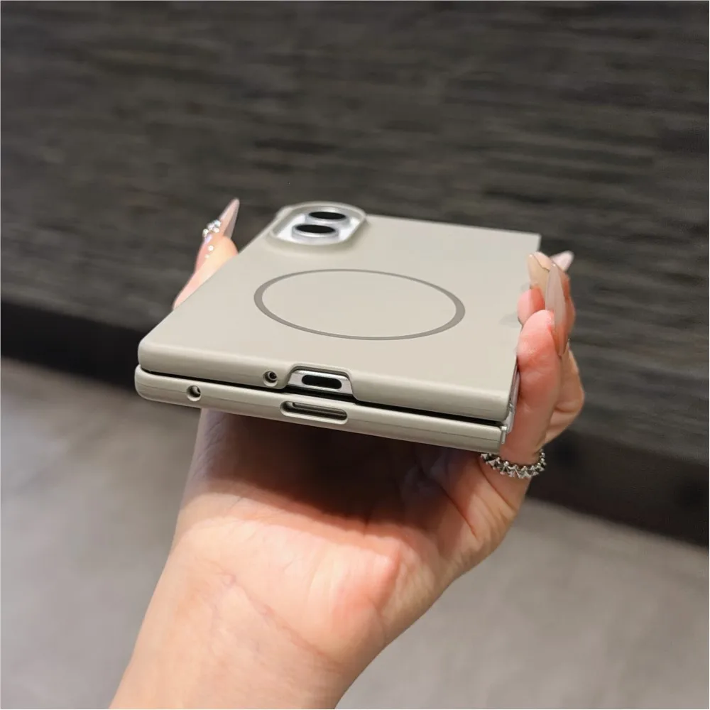 Ultra Thin Frosted Hard PC Magnetic Wireless Charging Slim Cover