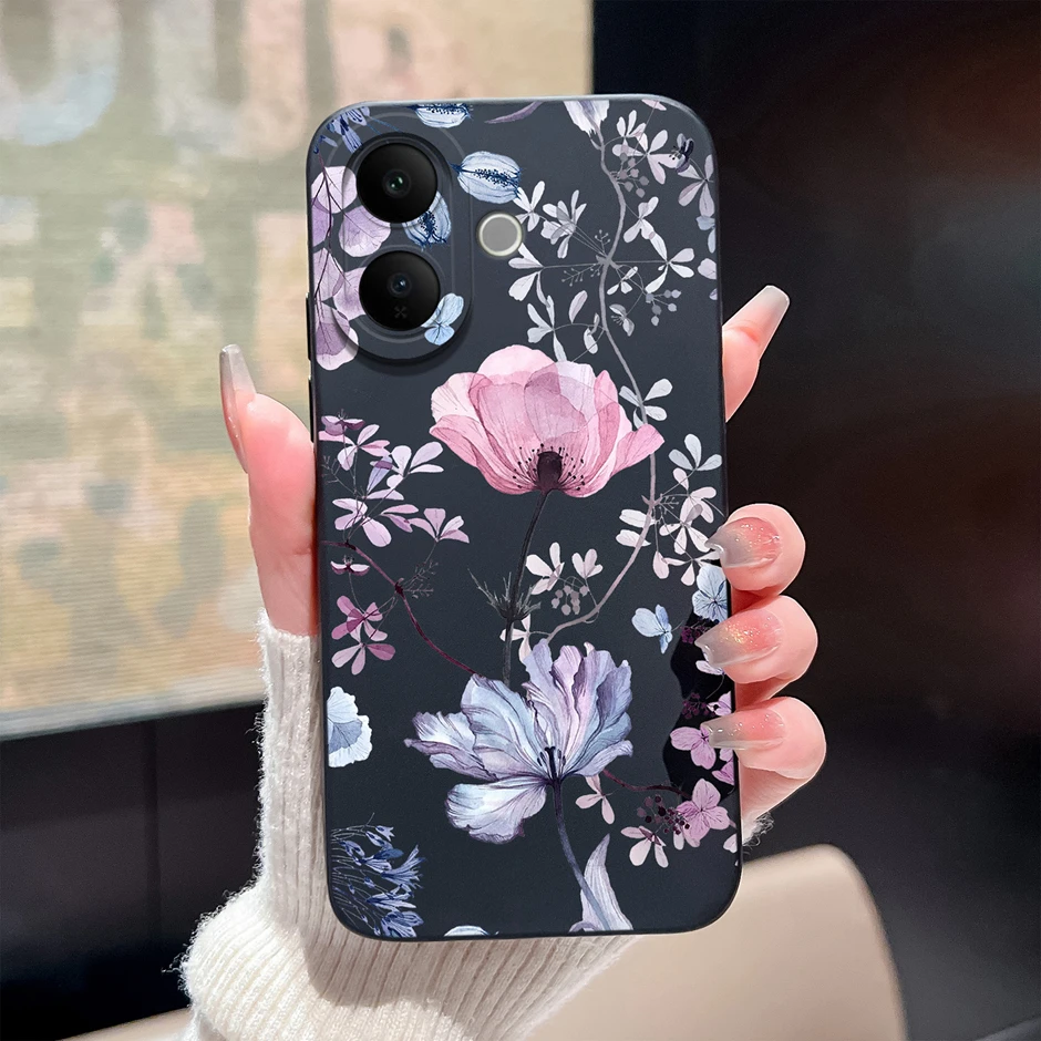 Cute Cartoon Kitten Heart Drop-Resistant Anti-Scratch Phone Cover