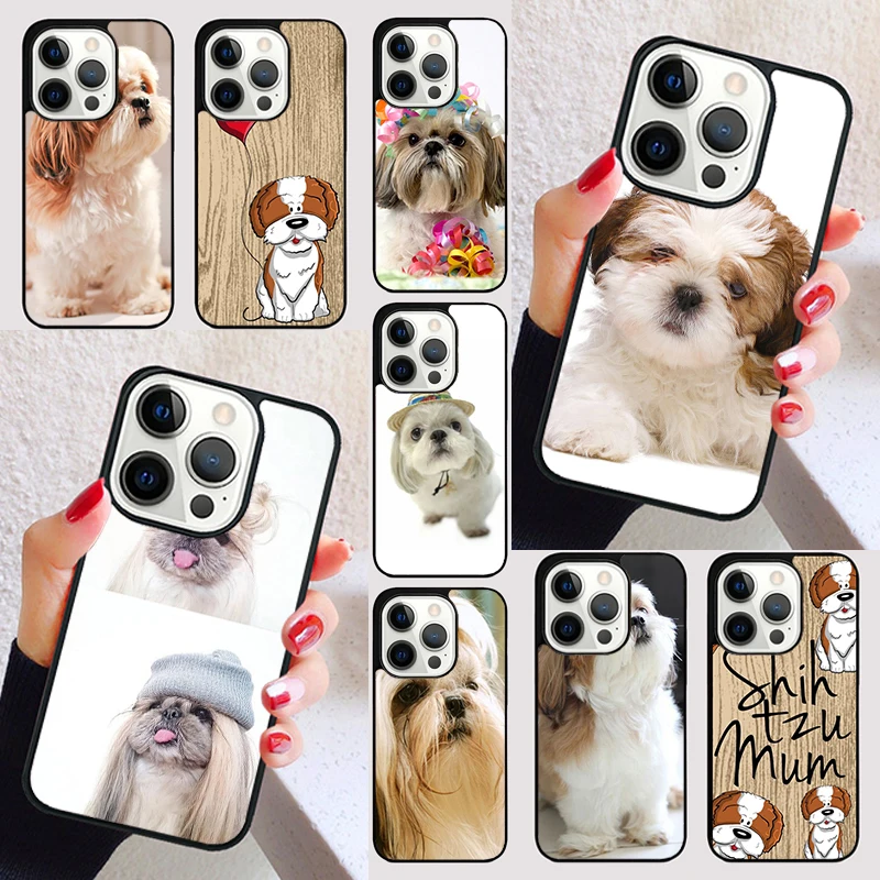 Чехол Shih Tzu Shitzu для iPhone 15 13 12 11 14 Pro Max Mini X XR XS Max SE 2020 7 8 6S Plus, чехол для телефона