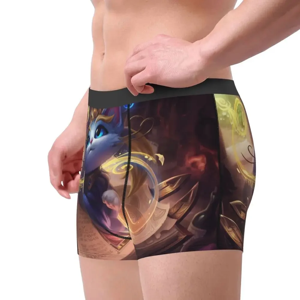 Yummi Arcane LOL Underpants Breathbale Panties Men's Underwear Comfortable Shorts Boxer Briefs