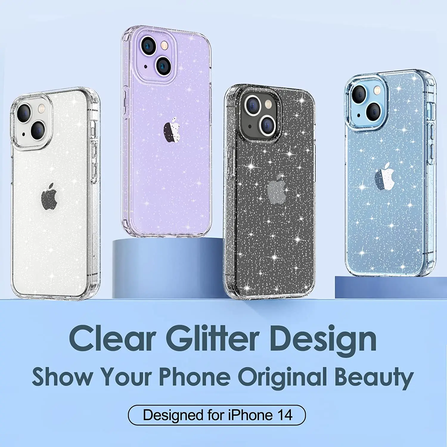 Glitter Case Compatible With Iphone 13 Pro Max Cute Case For Women