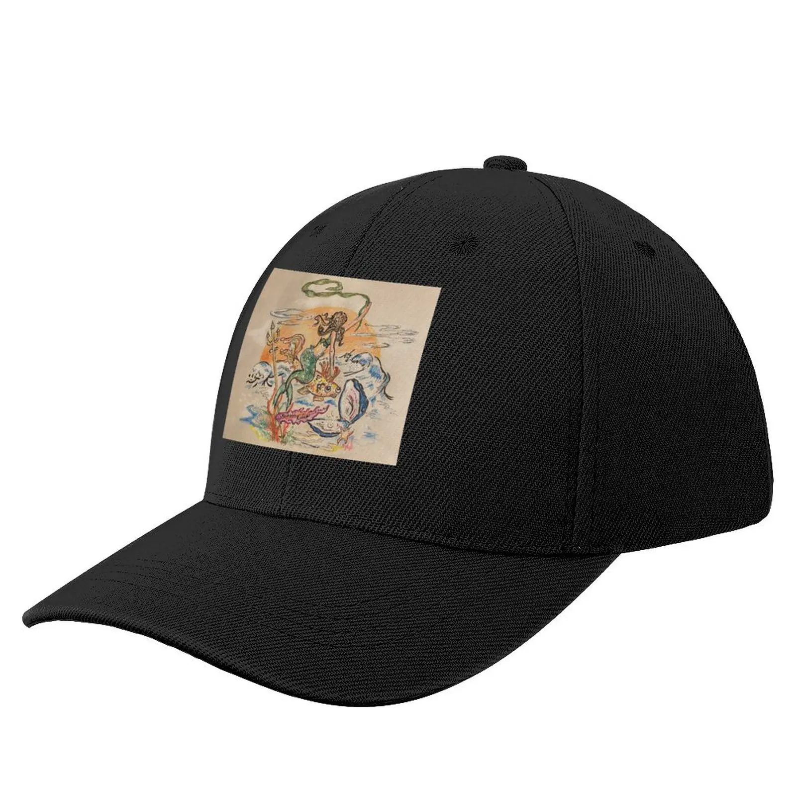 

Бейсболка Русалка Родео над волнами, головные уборы для регби, головные уборы в западном стиле, винтажная Мужская кепка для женщин