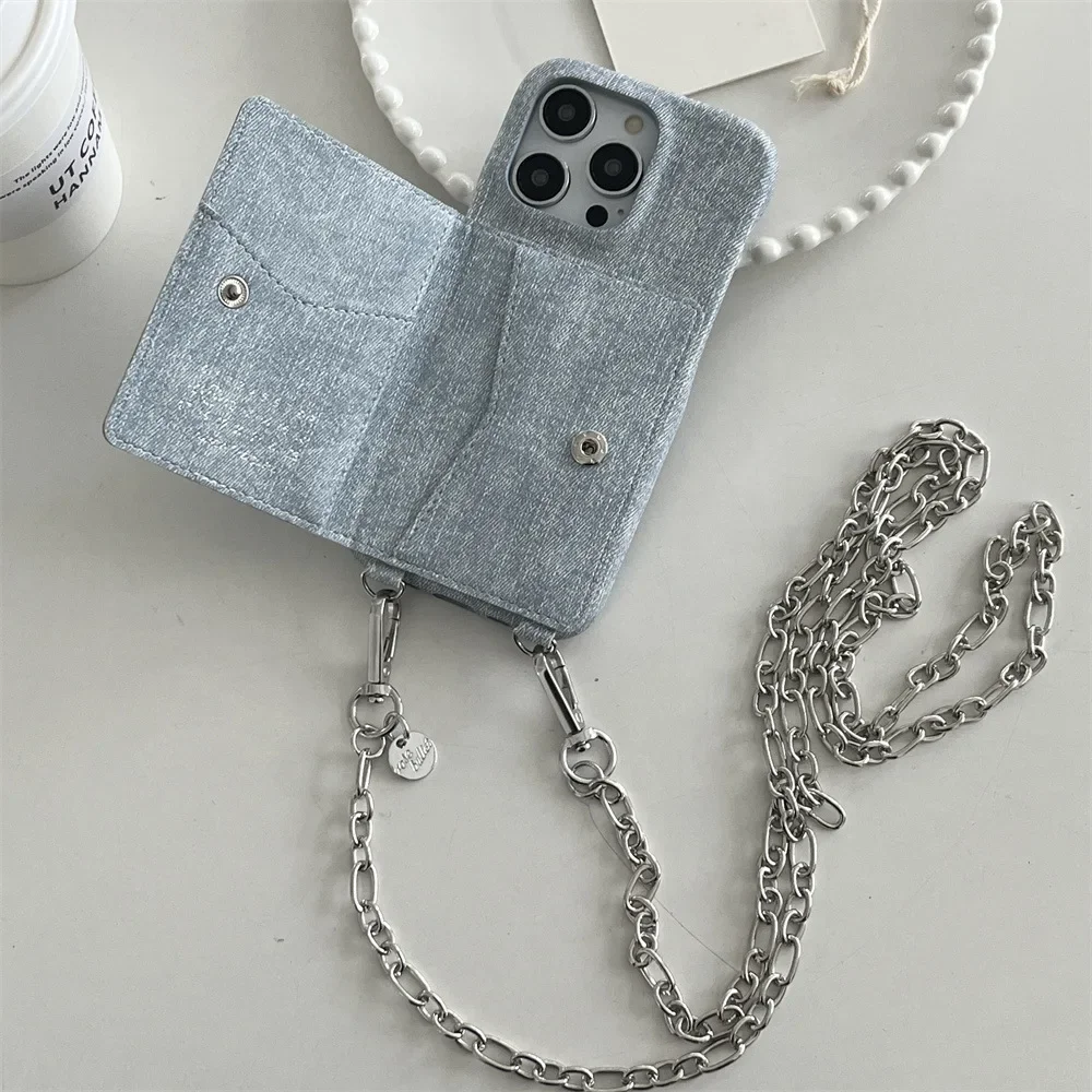 thumbnail image 1 of Funda para teléfono con ranura para tarjeta cosida a mano Inssimple con diseño cruzado, compatible con iPhone 15/14pro, cobertura completa, rígida, para iPhone 13/12, 1 of 5