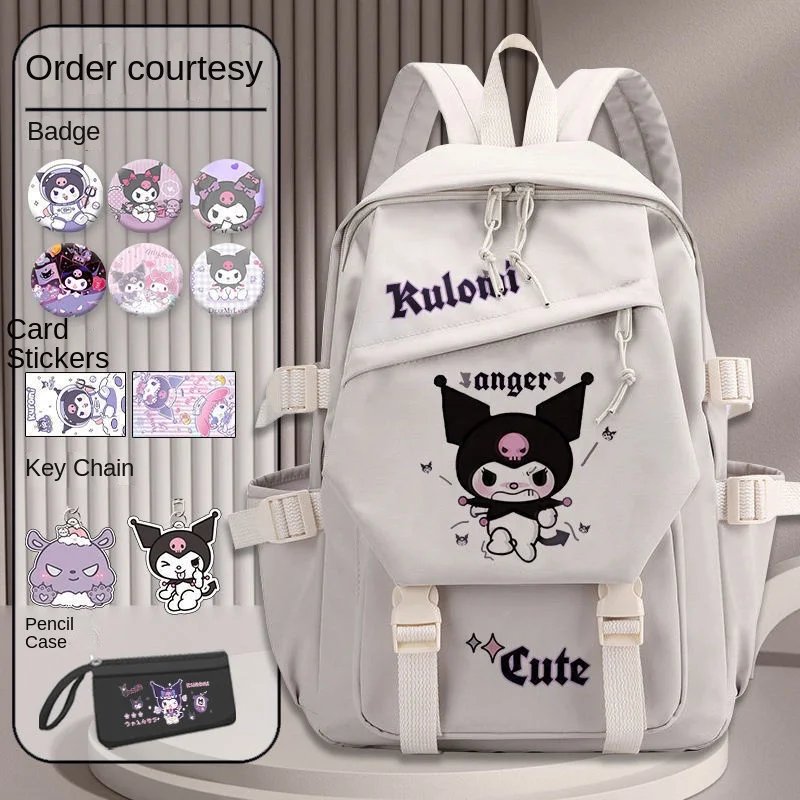 

Sanrio Melody Clow M Student Schoolbag Girl Cute Sweet Girl Backpack