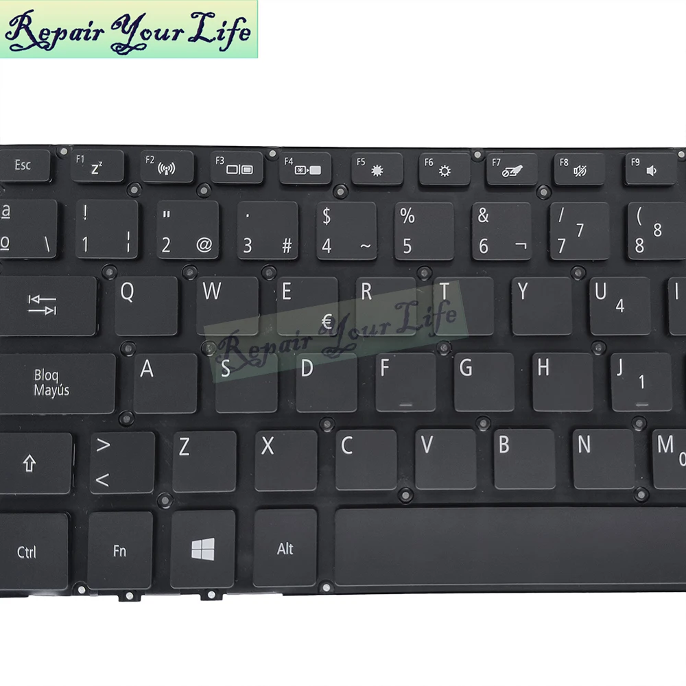 Teclado Espanhol para Acer Swift Sf713 51 Sf71351-m51w M9fs Sf713-51-m90j M2sb Notebook Sc3p _ A50b Pt-br - Imagem 6