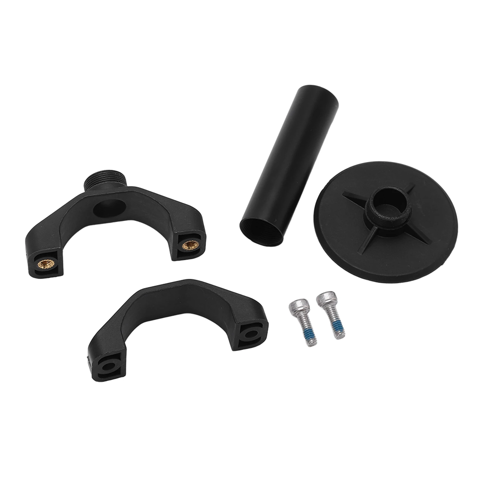 Achetez le support de fixation GPS pour drone agricole EFT, robustesse et légèreté assurées par le nylon et l'aluminium noir.