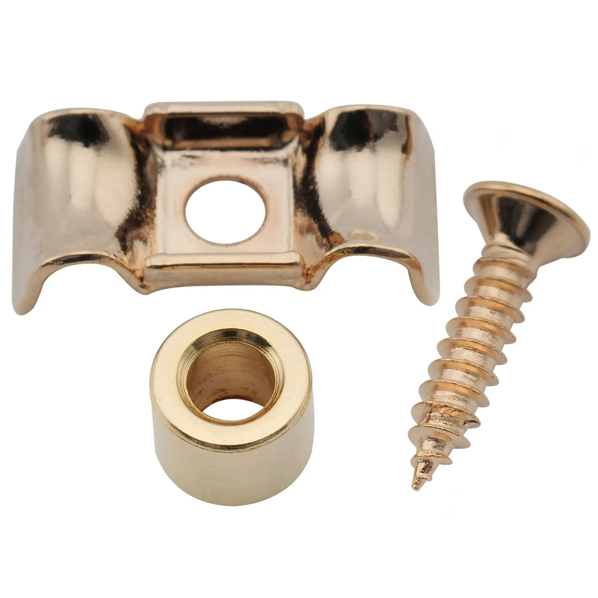 Musiclily Pro 16 mm Vintage-Führungsbaum im Schmetterlingsstil mit Stahlsaitenhalter für Bassgitarre – Detail 12