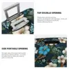 Hawaiian Flowers Suitcase Cover Beautiful Tropical Print Business Protection Flight Practical Luggage Case 4