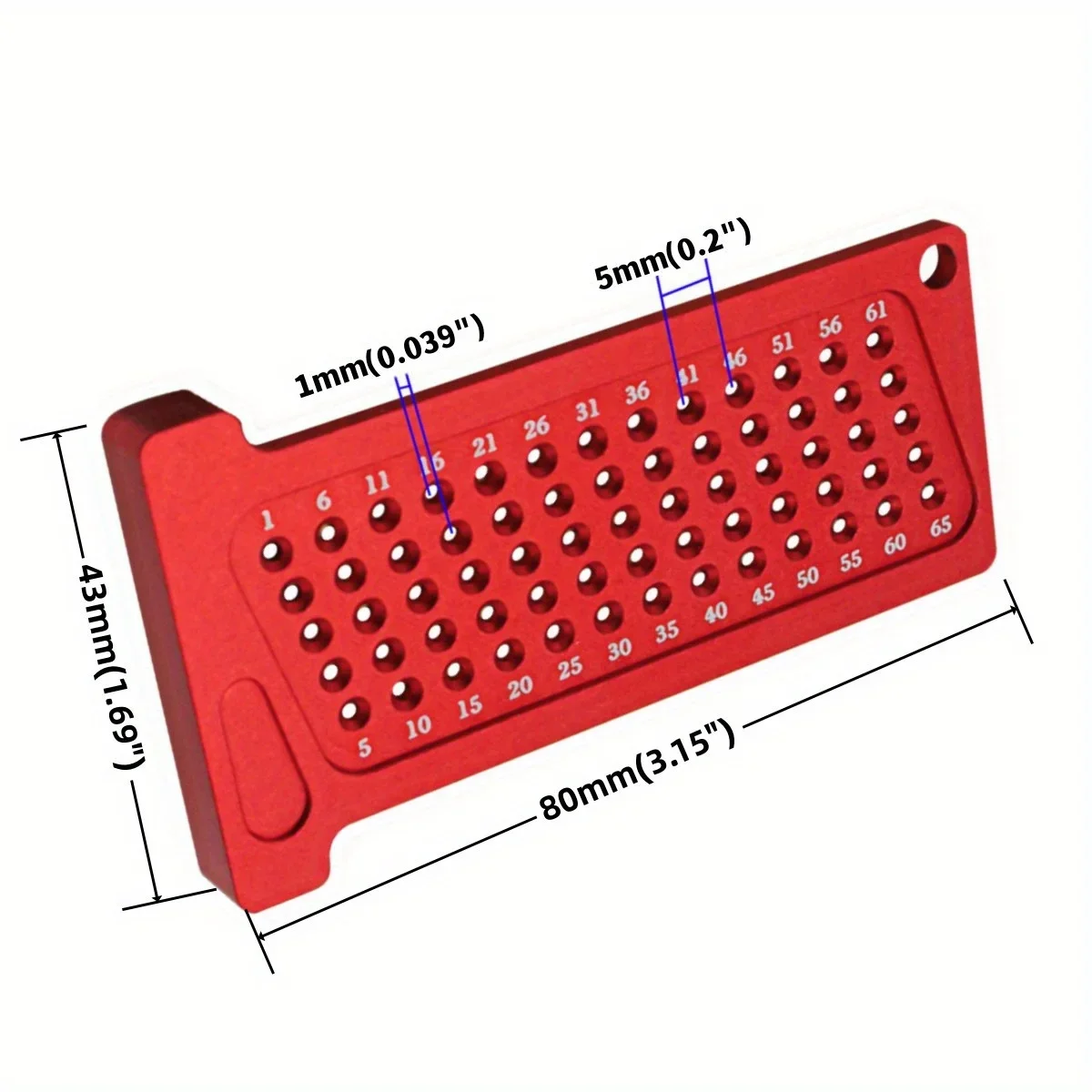 סרגל כיס מטרי/אינץ' לעבודות עץ עם חור ריבועי בצורת T, מד קו אלומיניום לציור, מד זווית ימין לנגרות, פריסת פרוטרקטור